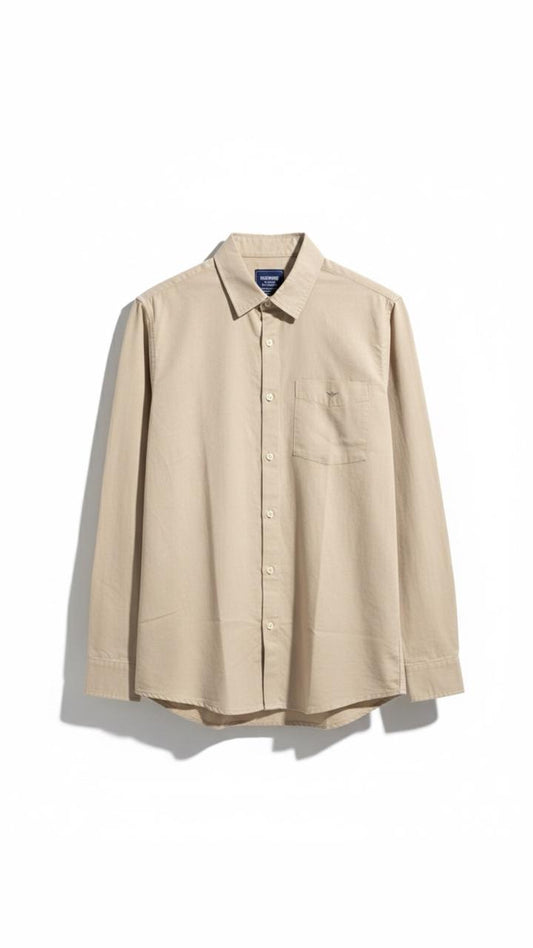 BEIGE LINEN SHIRT