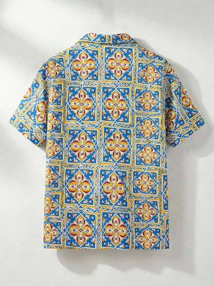 CUBAN COLLAR SHIRT