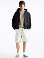 ICE BLUE CARPENTER DENIM SHORTS