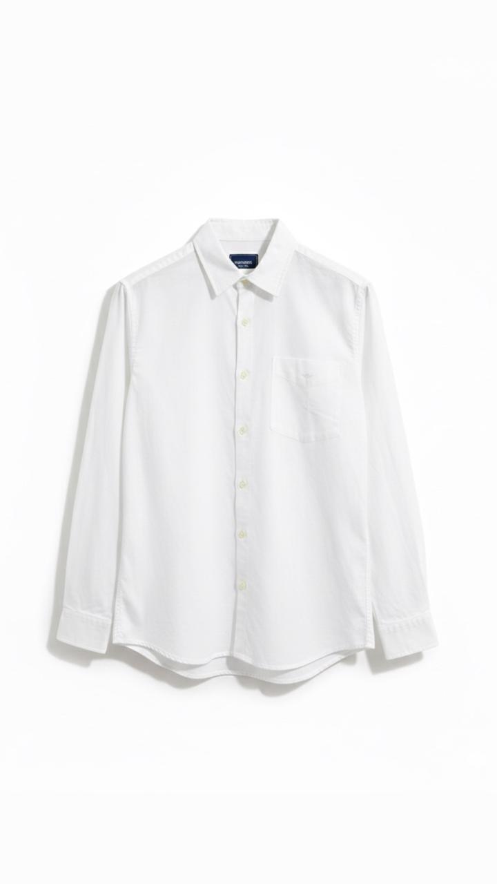 WHITE LINEN SHIRT