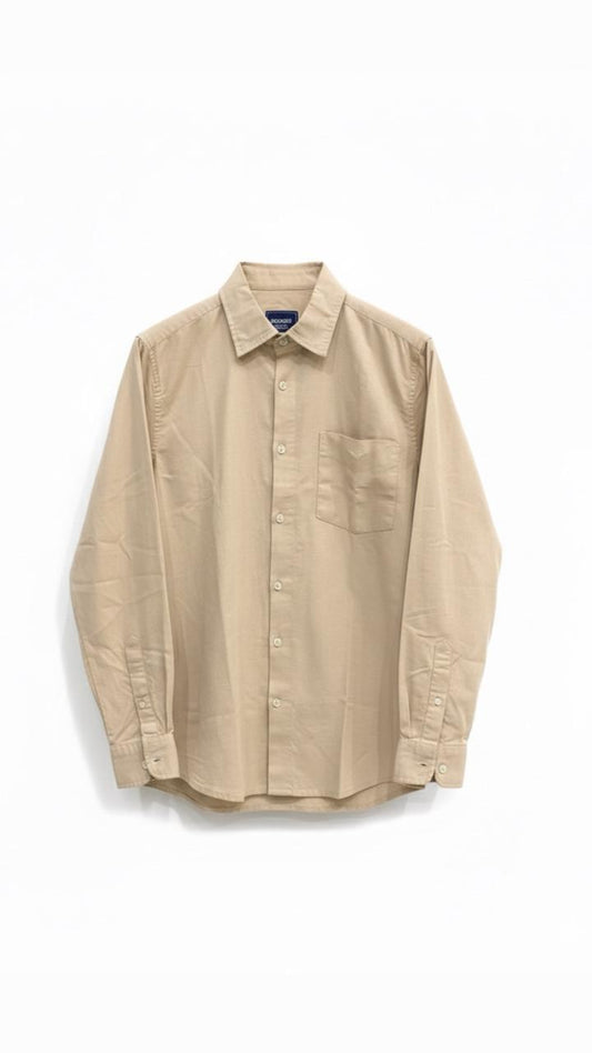 BEIGE LINEN SHIRT