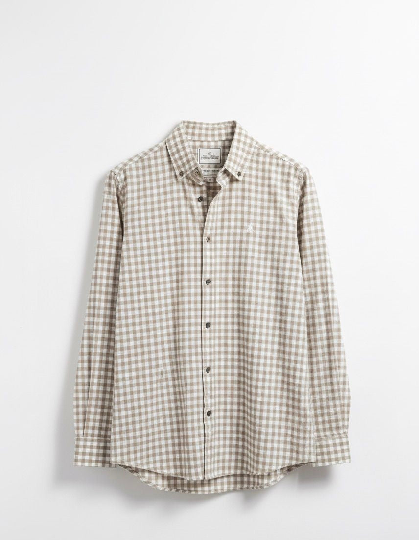 COTTON CHECKED SHIRT