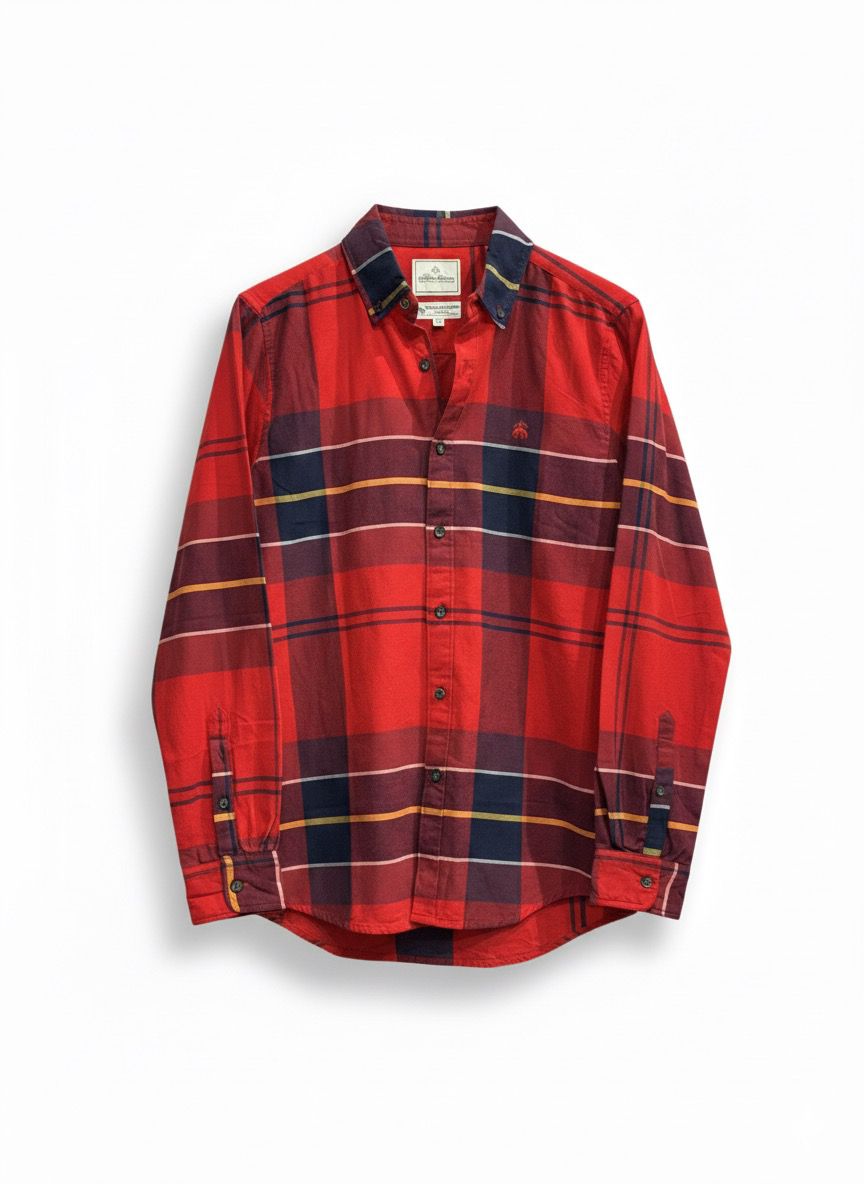 COTTON CHECKED SHIRT
