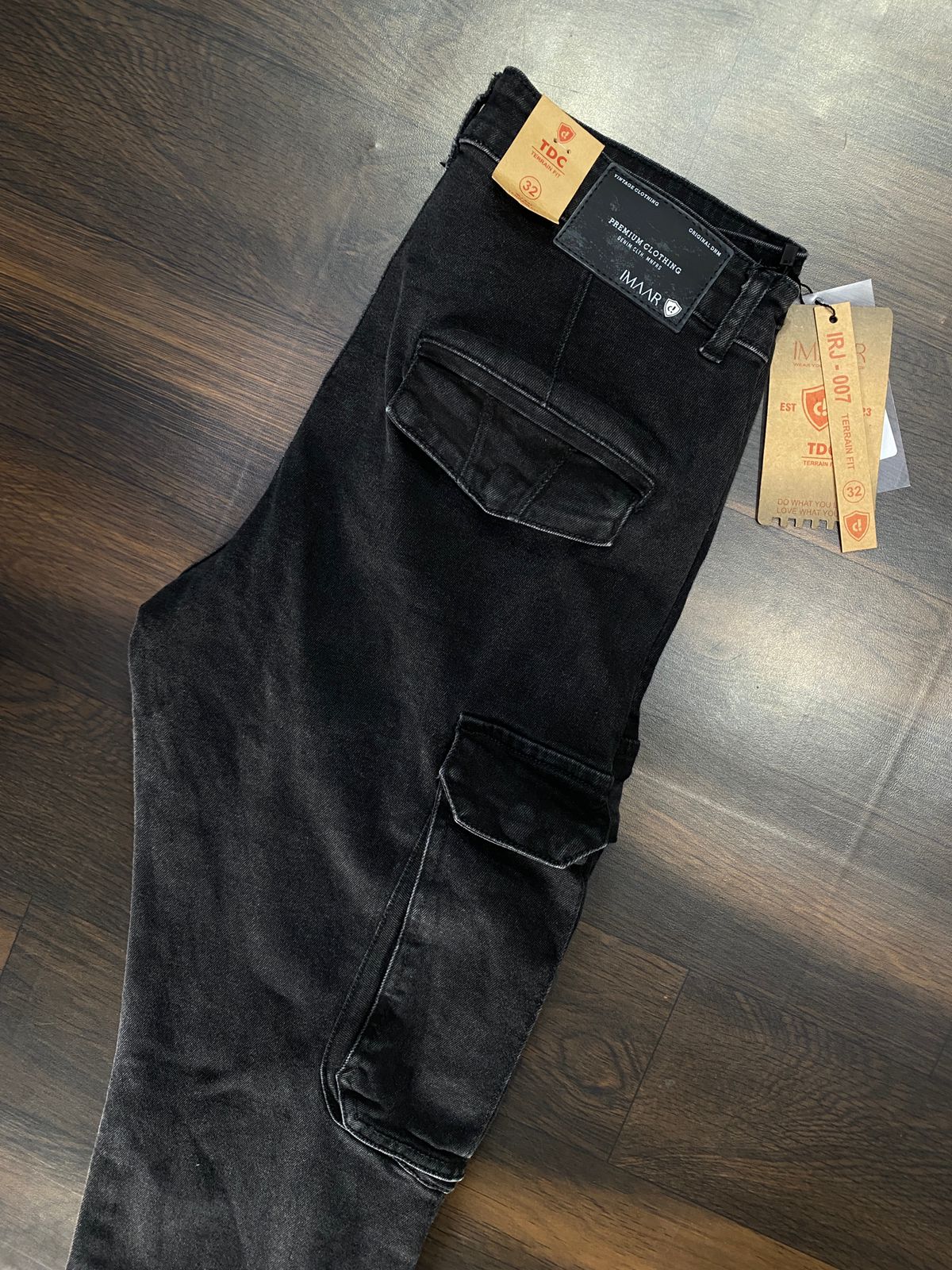 IMAAR DENIM CARGO