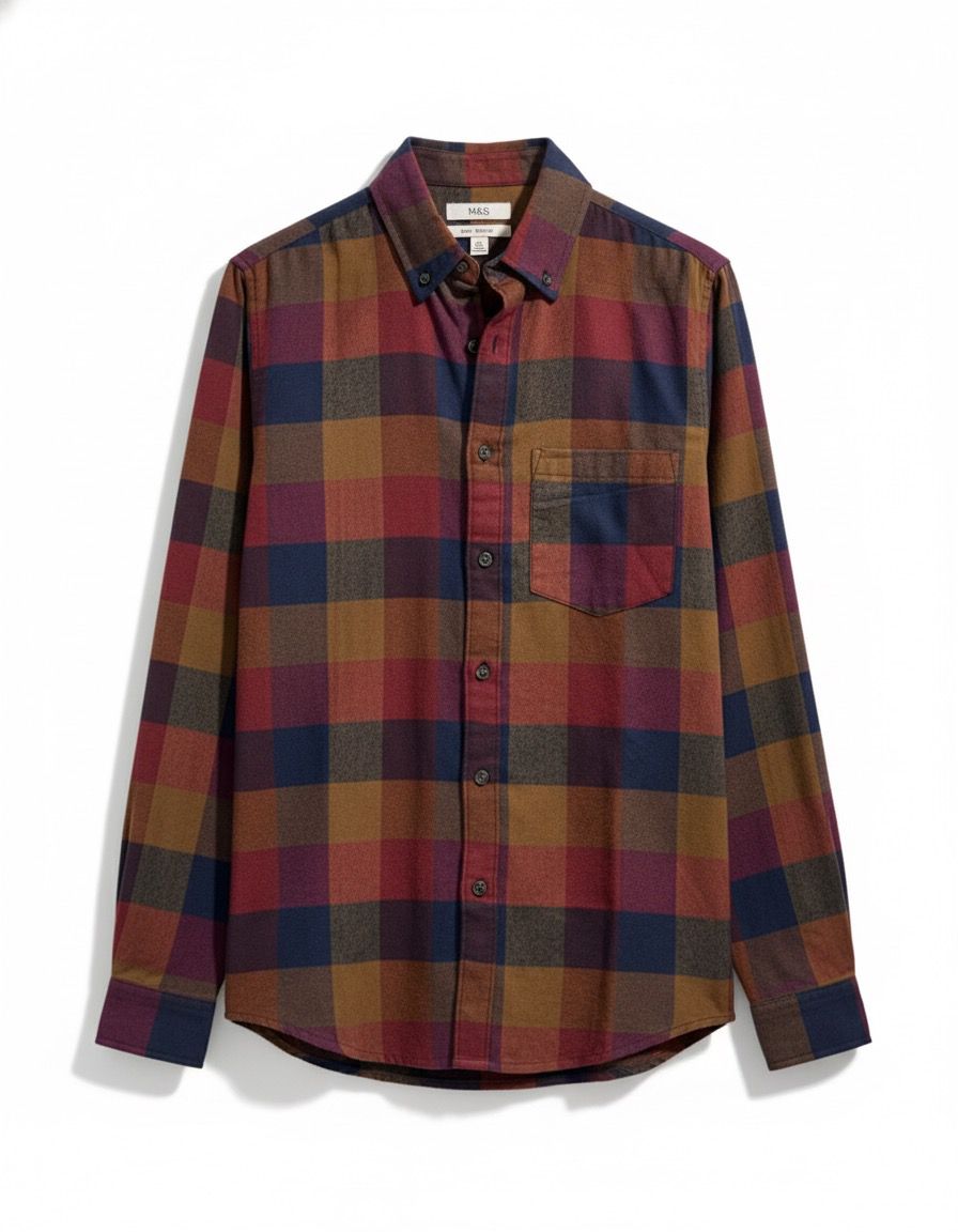 FLANNEL CHECKED SHIRT