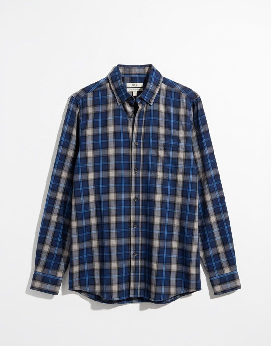 COTTON CHECKED SHIRT