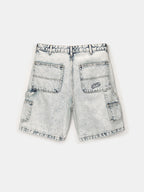 ICE BLUE CARPENTER DENIM SHORTS
