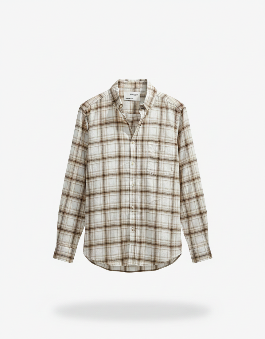 COTTON CHECKED SHIRT