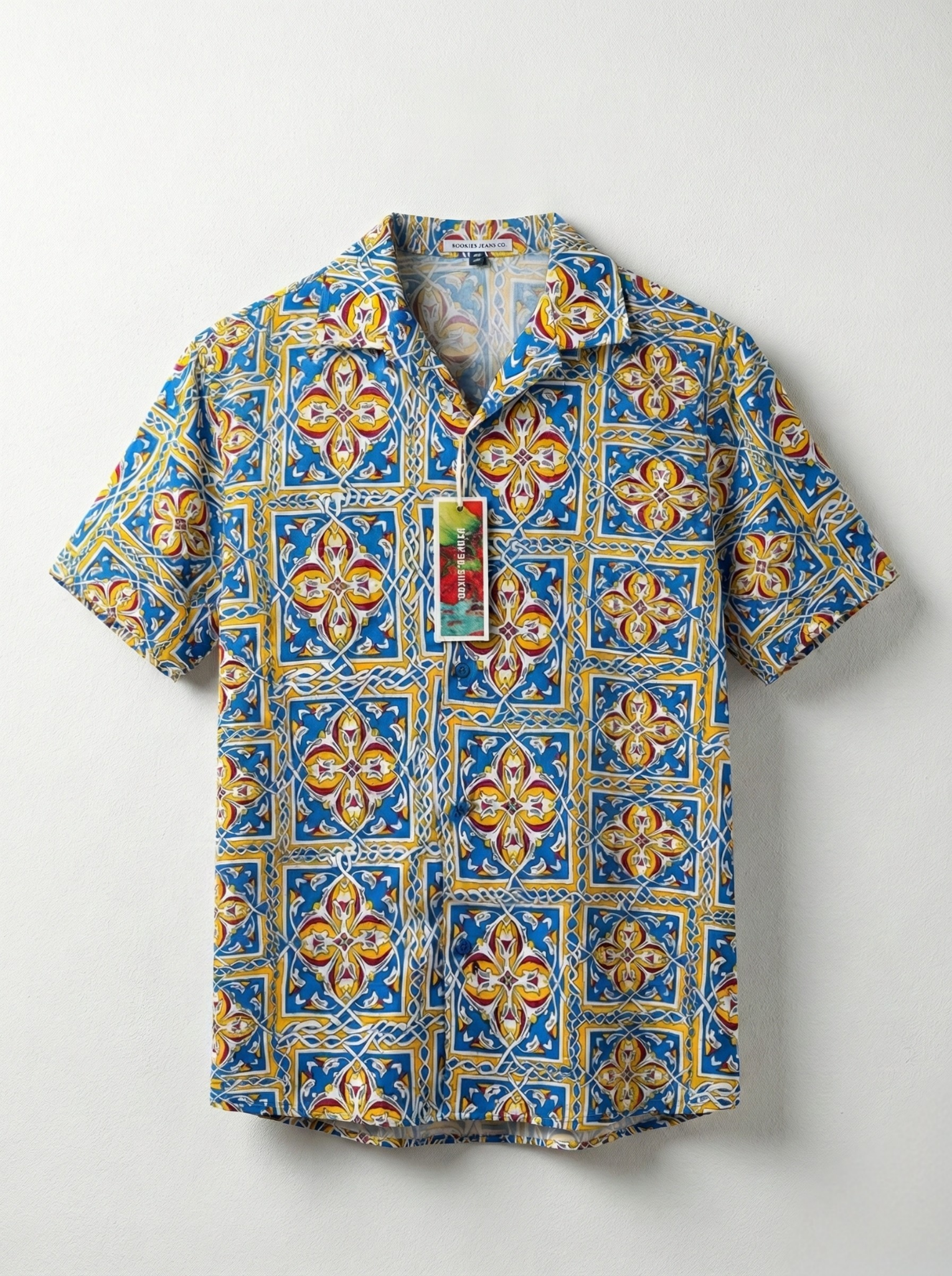 CUBAN COLLAR SHIRT